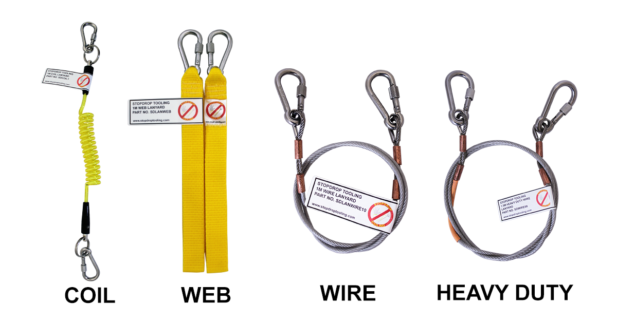 Tool Lanyards Selection • STOPDROP TOOLING